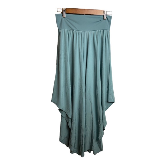 Halara Breezeful High Waisted Palazzo Flowy Wide Leg Pants in Mineral Blue M NWT - Picture 7 of 8